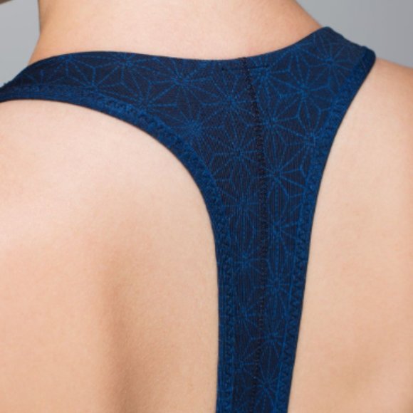 Lululemon Power Up Tank II Blue, Medium/10 - Picture 4 of 5